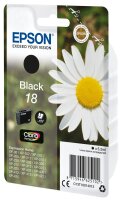 Epson 18 ink cartridge black • C13T18014012