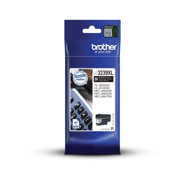 Brother Ink Cartridge 1 Pc(S)  • LC-3239XLBK