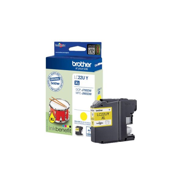 Brother Ink Cartridge Original High  • LC-22UY