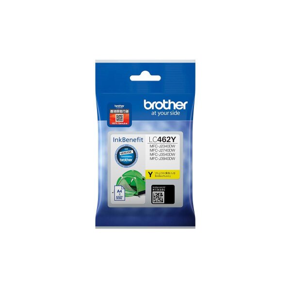 Brother LC462Y ink cartridge 1 pc(s)  • LC462Y
