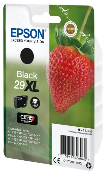 Epson Singlepack Black 29XL Claria • C13T29914012