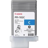 Canon Ink Cyan PFI-102C • 0896B001