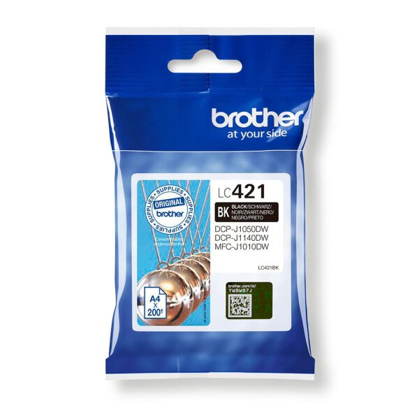 Brother Ink Cartridge 1 Pc(S)  • LC-421BK