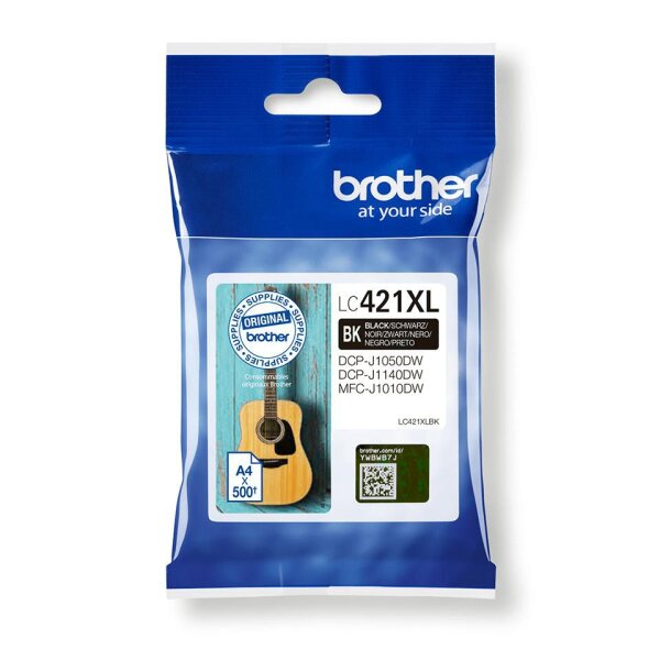 Brother Ink Cartridge 1 Pc(S)  • LC-421XLBK