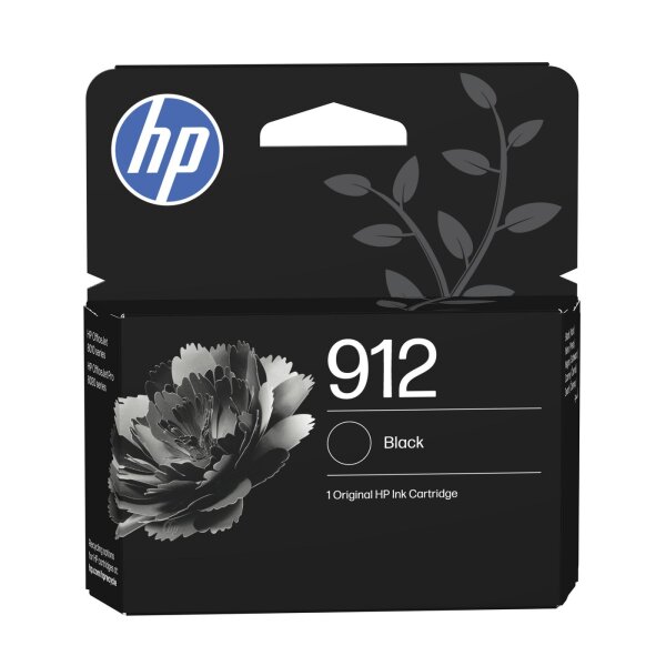 HP 912 Black Original Ink  • 3YL80AE#LS1