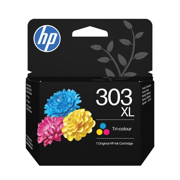 HP 303Xl High Yield Tri-Color  • T6N03AE#30B