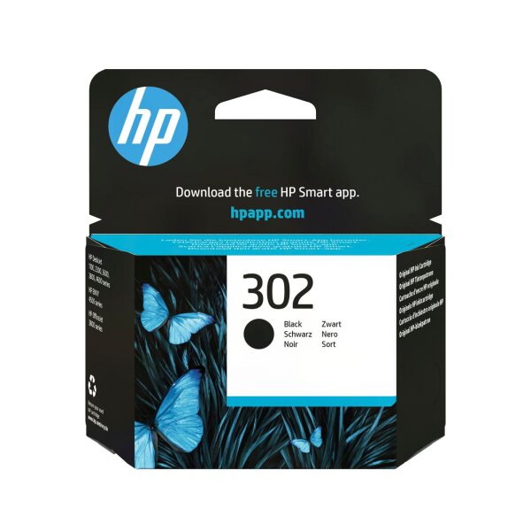 HP Ink 302 Black • F6U66AE#301