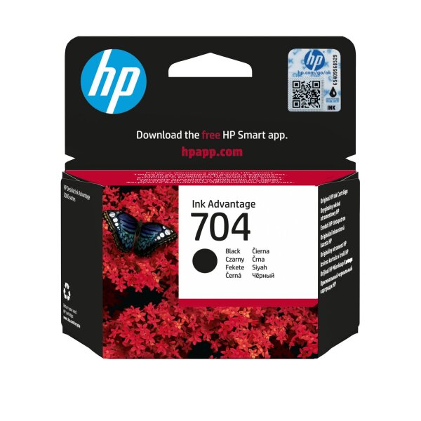 HP 704 Black Original Ink  • CN692AE#445
