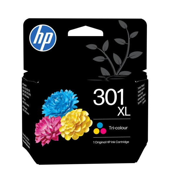 HP Ink C/M/Y, 9ml No. 301XL High  • CH564EE#UUS