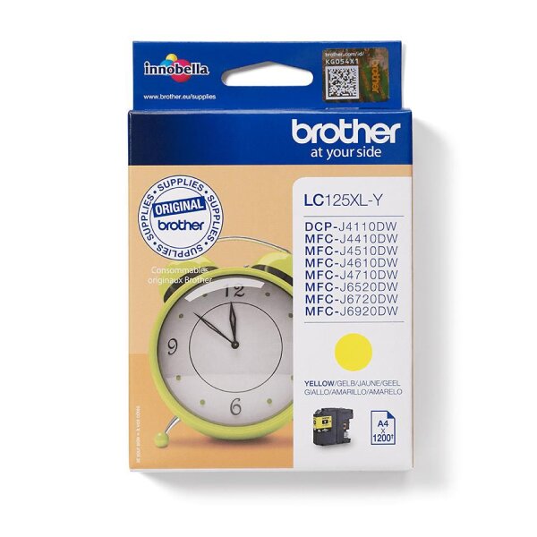 Brother LC125XLY INK FOR BHS13 • LC125XLY
