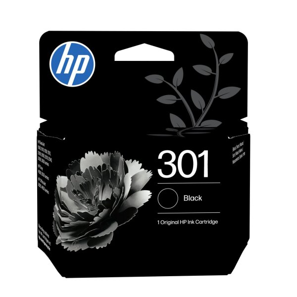 HP Ink Black Cartridge No. 301 • CH561EE