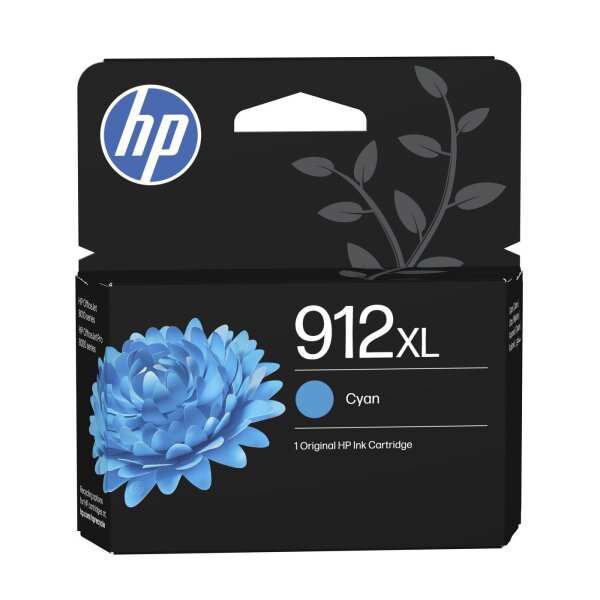 HP 912Xl High Yield Cyan  • 3YL81AE#BGY