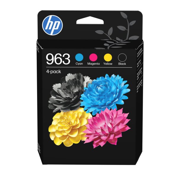 HP 963 CMYK Original Ink  • 6ZC70AE