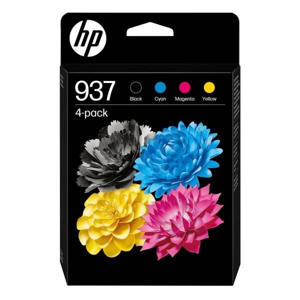 HP 937 Cmyk Original Ink  • 6C400NE