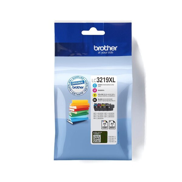 Brother Lc3219Xlvalbp Toner Cartridge  • LC-3219XLVAL
