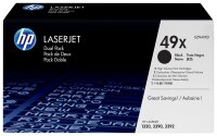 HP Toner Black 2-Pack LJ 1320 • Q5949XD
