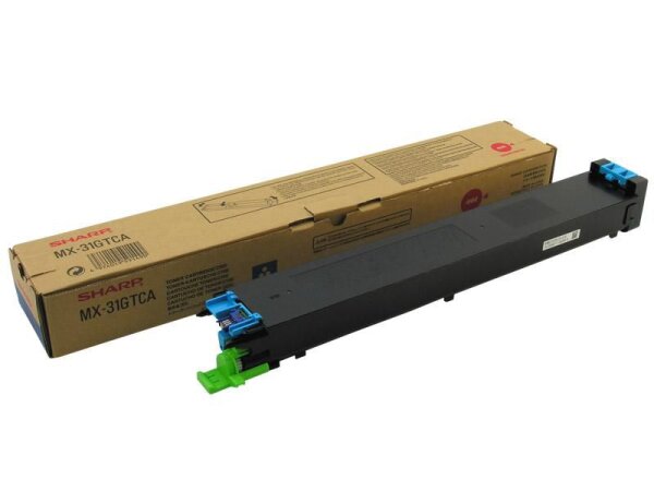 Sharp Toner Cyan • MX31GTCA