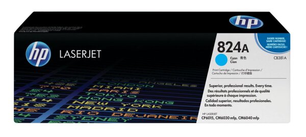 HP Toner Cyan With Colorsphere • CB381A