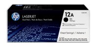 HP Toner Black **2-pack** • Q2612AD