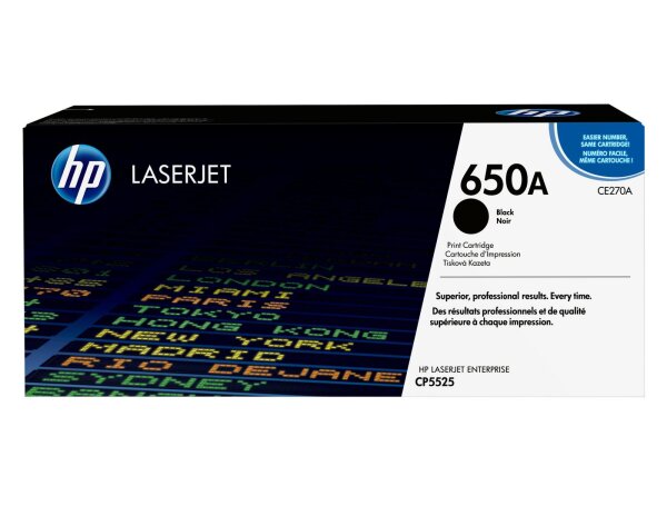 HP Toner Black • CE270A