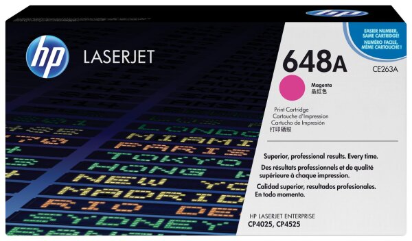 HP Toner Magenta Cartridge • CE263A