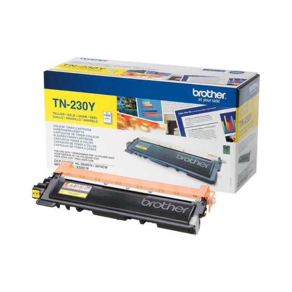 Brother Toner Yellow Pages 1.400 • TN-230Y