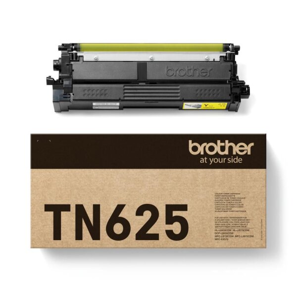 Brother Tn-625Y Toner Cartridge 1  • TN625Y
