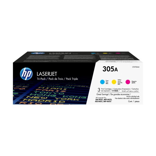 HP Toner C/M/Y • CF370AM