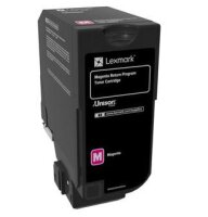 Lexmark RETURN-TONER CARTRIDGE MAGENTA • 74C20M0