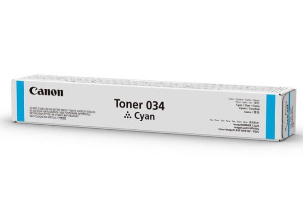 Canon Toner 034 Cyan • 9453B001