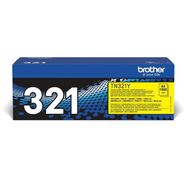 Brother Toner Yellow Pages: 1.500  • TN-321Y