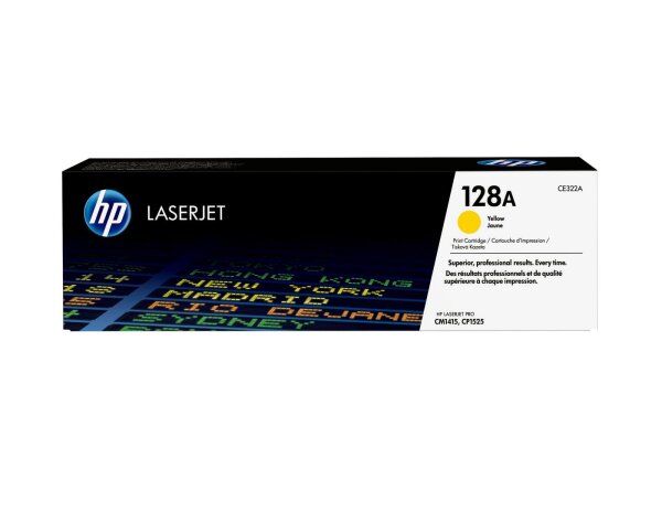 HP Cartridge-Yellow CLJ CP1525 • CE322-67901