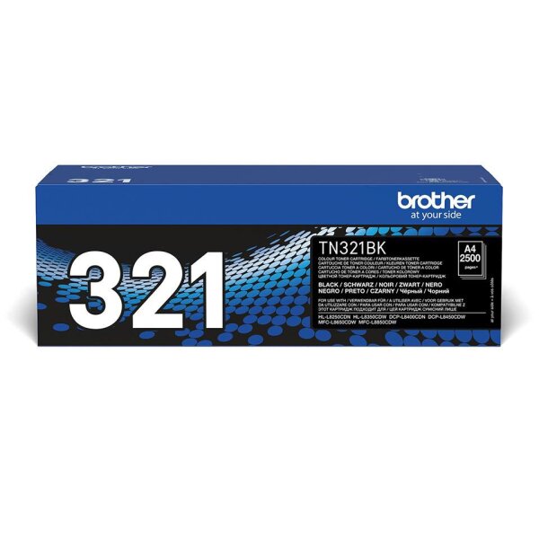 Brother TN-321BK Black Toner standard • TN321BK