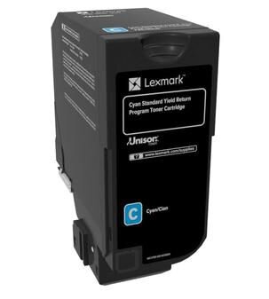 Lexmark RETURN-TONER CARTRIDGE CYAN • 74C2SC0
