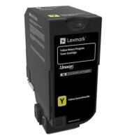 Lexmark RETURN-TONER CARTRIDGE YELLOW • 74C20Y0