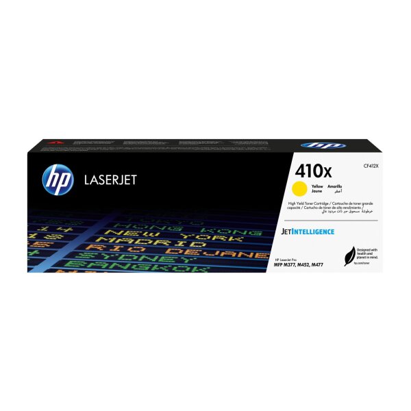 HP Toner Yellow 410X • CF412X
