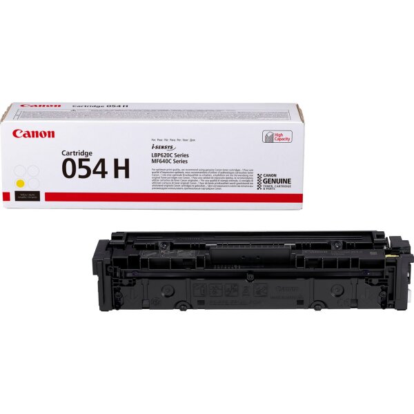 Canon Cartridge 054 H Y • 3025C002