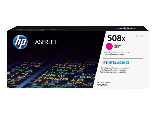 HP Toner Magenta Pages 9.500 508X • CF363X