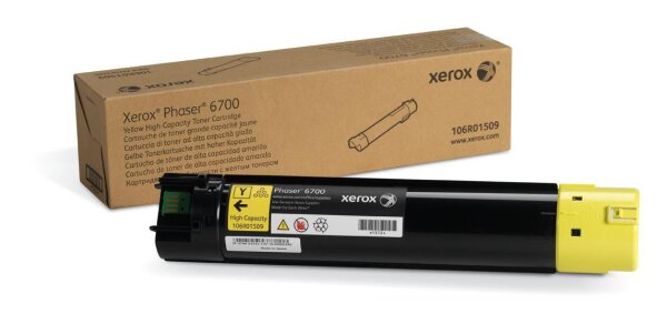 Xerox Toner Yellow High Capcity • 106R01509