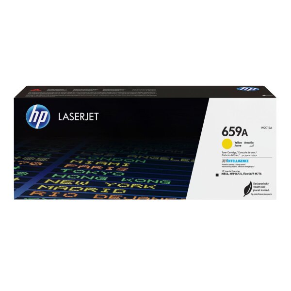 HP 659A Yellow Toner • W2012A