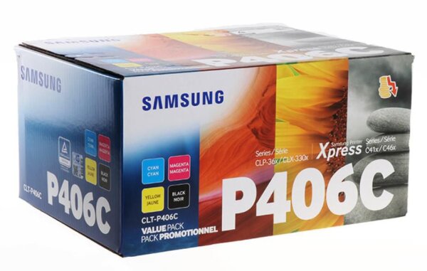 Samsung Toner Rainbow f CLP-360/365 & • CLT-P406C/ELS