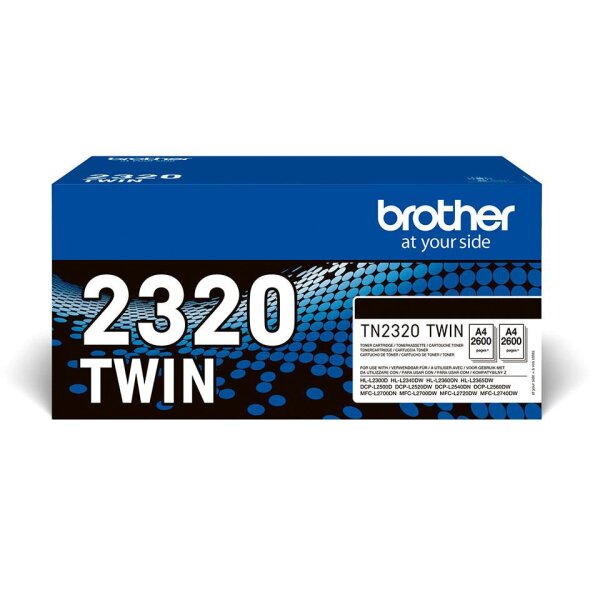 Brother Toner Cartridge 1 Pc(S)  • TN-2320TWIN