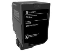 Lexmark Toner Corporate Black 25k • 84C2HKE