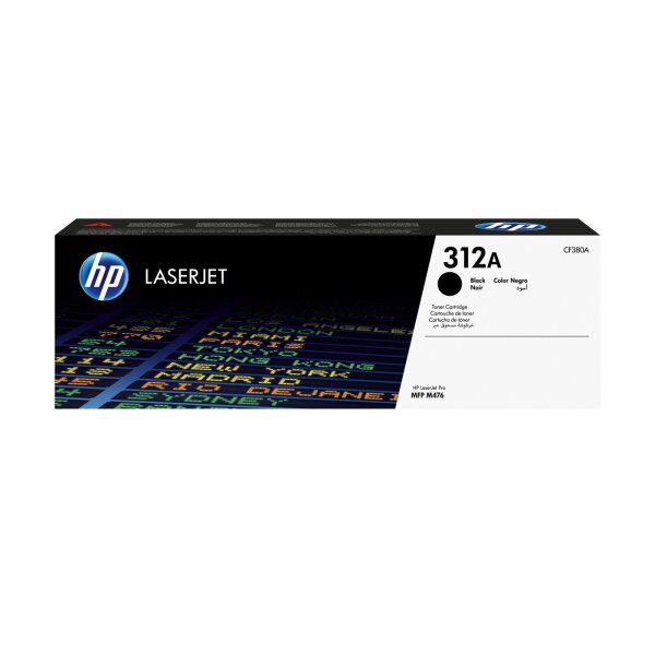 HP Toner Black 312A • CF380A