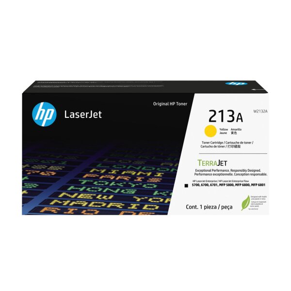 HP 213A Yellow Original Laserjet  • W2132A