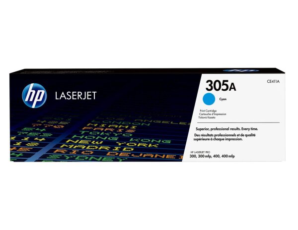 HP Toner Cyan HP 305A • CE411A