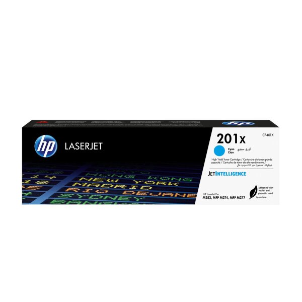 HP Toner Cyan 201X • CF401X