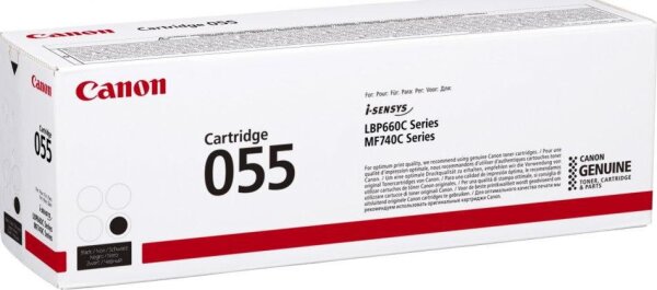 Canon Cartridge 055 BK • 3016C002