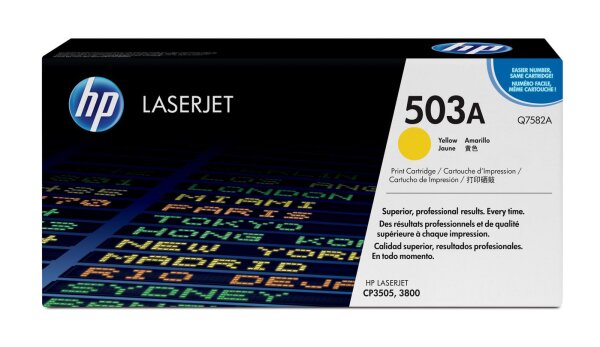 HP Toner Yellow • Q7582A