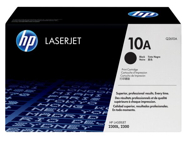 HP Toner Black • Q2610A